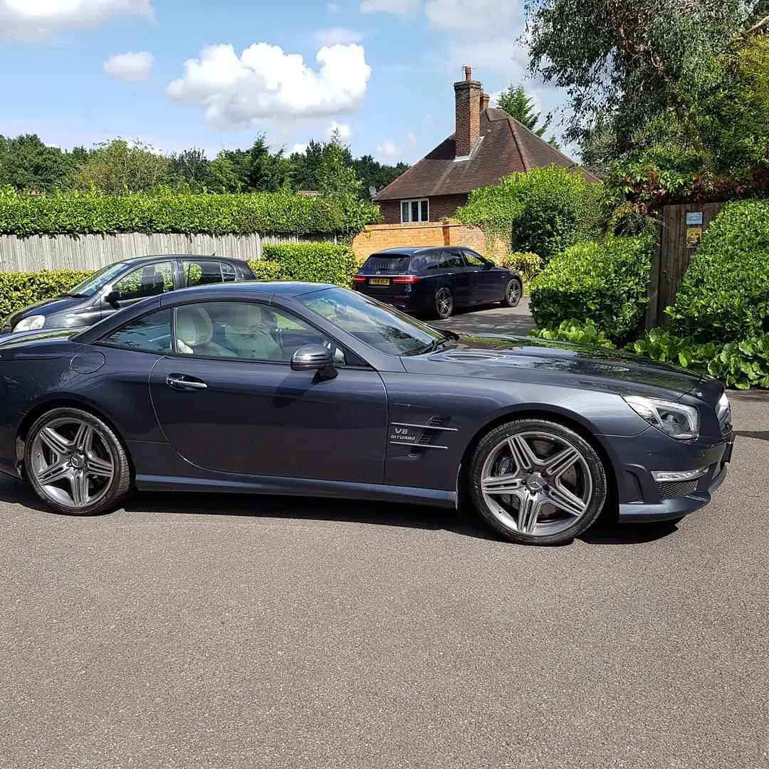 Grey Mercedes-AMG SL