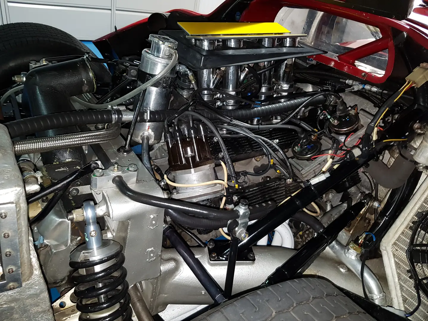 Engine bay detail